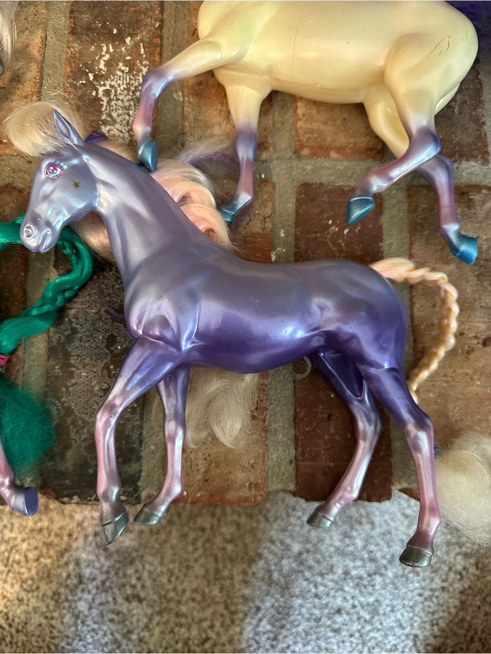 Vtg Lot Of 4 1980s Kenner Star Fillies Horses Chloe Calla Dara Niki - Picture 6 of 11